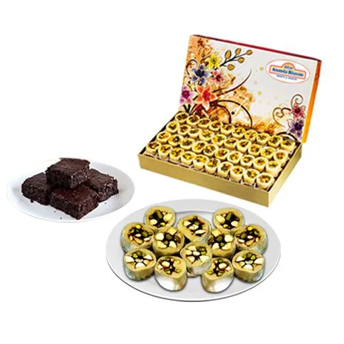 Dry Fruit Honey Dew from Adyar Ananda Bhawan with Browine