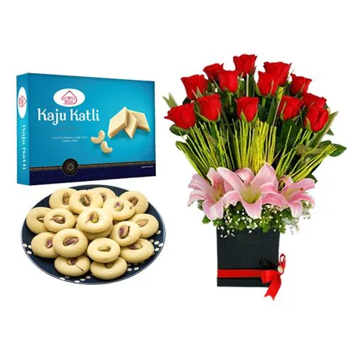 Palakova from Almond House with Designer Flower Arrangement