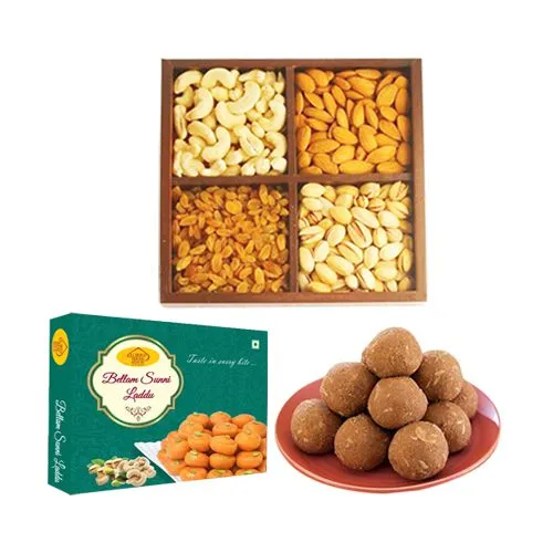 Bellam Sunni Laddu from Almond House with Mixed Dry Fruits