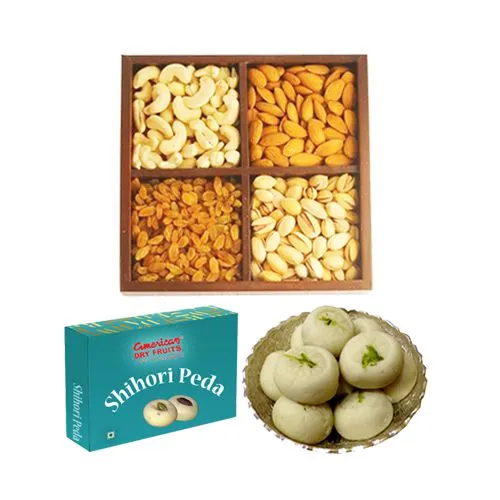 Shihori Peda from American Dry Fruits with Mixed Dry Fruits