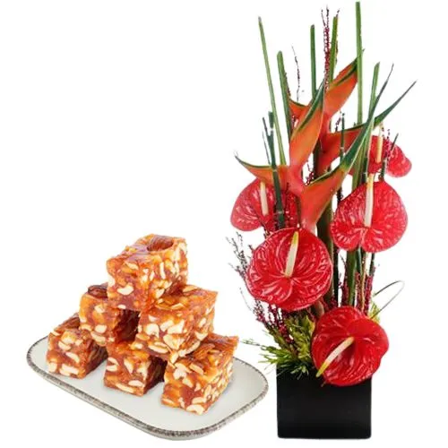 Mixed Flower with Dry Fruit Halwa from Ananda Bhawan Chennai