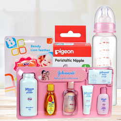 Exclusive New Born Special Baby Care Gift Set from Johnson Exclusive New Born Special Baby Care Gift Set from Johnson