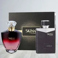 Deliver  Skinn Nude and Steele Fragrances Pair