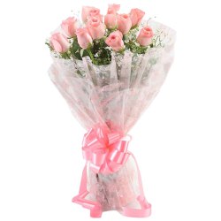 30 Charming Pink Roses Bunch 30 Charming Pink Roses Bunch