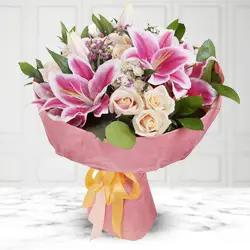 Breathtaking Bouquet of Seasonal Flowers