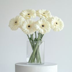 Blooming Gerberas Vase Arrangement