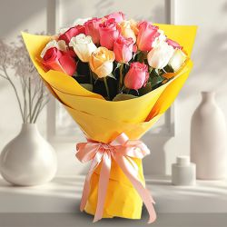 Order Online Mixed Roses Bouquet