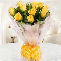 Buy Yellow Roses Bunch Online