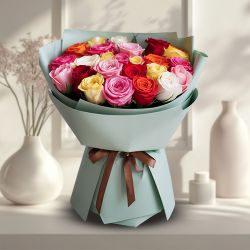 Order Mixed Roses Bouquet Online