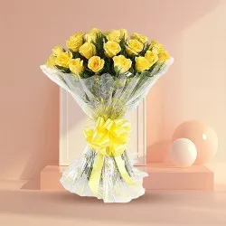 Book Online Yellow Roses Arrangement