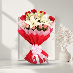 Cheering Bouquet of Appealing Flowers Cheering Bouquet of Appealing Flowers