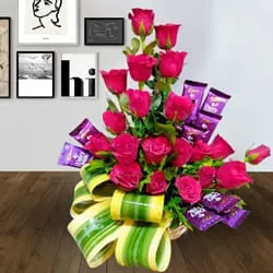 Captivating Floral Gift for 21st Birthday Celebration
