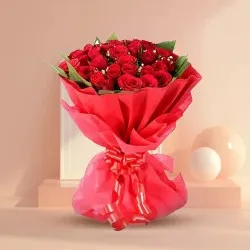 Online Deliver Bouquet of Red Roses
