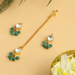 Subtle Elegance Maang Tikka Duo