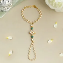 Tranquil Pearl Hand Jewelry