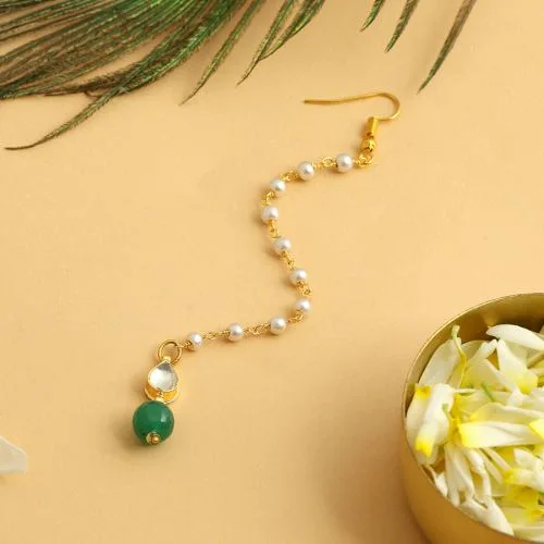 Traditional Pearl  N  Green Drop Tikka