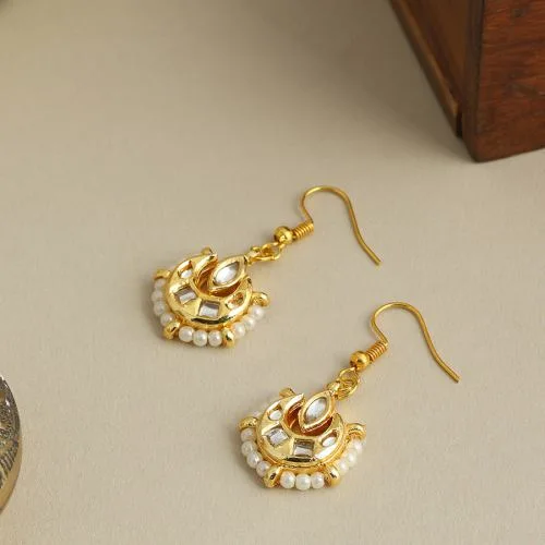 Radiant Kundan Drop Earrings