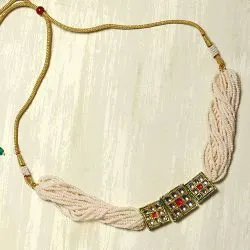 Sophisticated Kundan   Pearl Statement Piece