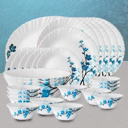 White Melamine Kitchen Crockery Set, For Home at Rs 1000/set in Kolkata