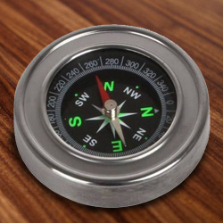Pretty Pocket Metal Compass Pretty Pocket Metal Compass