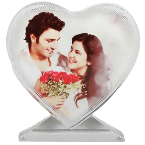 Shop for Heart Shape Personalized Glass Table Top