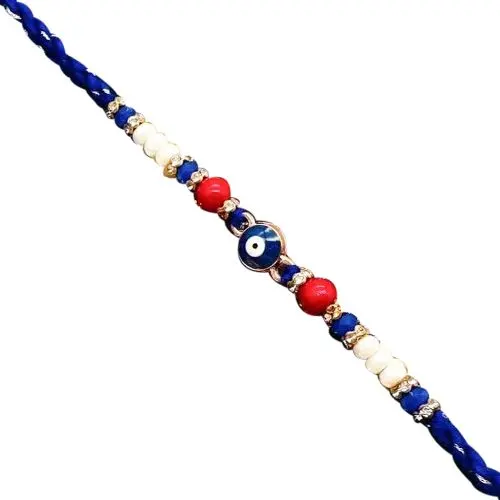 Elegant Evil Eye Rakhi Gift Pack