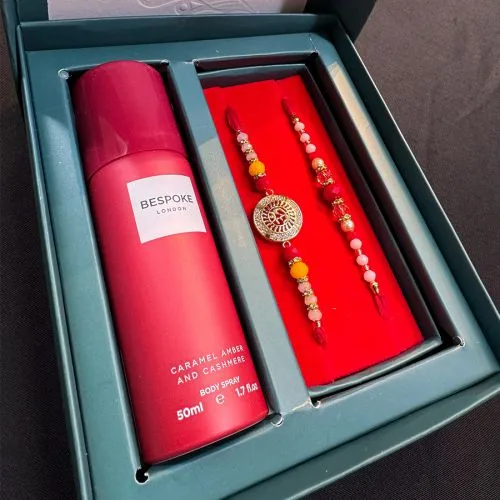 Bhai Rakhi & Deodorants Gift Pack
