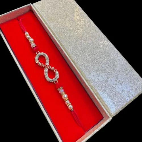 Captivating Infinity Rakhi Gift Pack