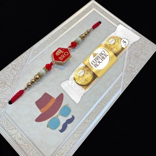 Cool Bro Rakhi & Rocher Treat