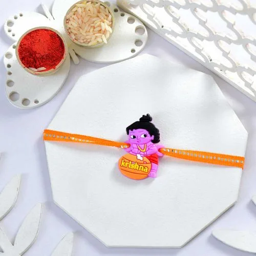Joyful Kanha Rakhi for Siblings