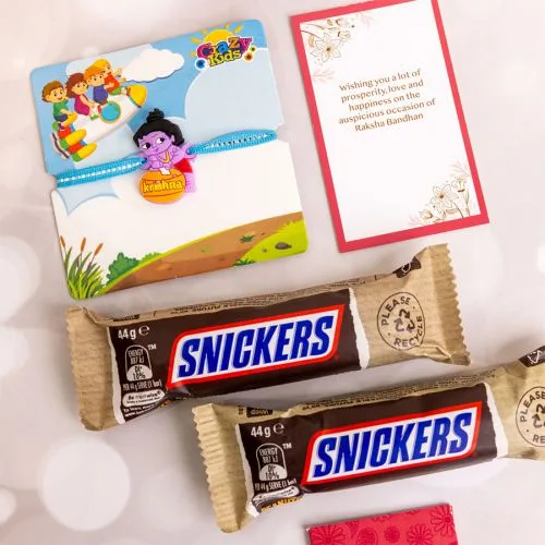 Kanha Rakhi & Chocolate Combo