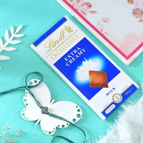 Unique Rakhi with Tempting Chocolate