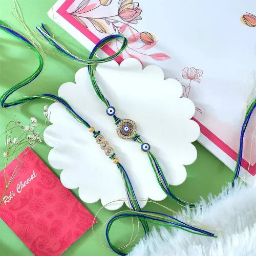 Festive Pair of Enchanting Rakhis