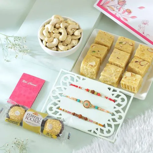 Exquisite Rakhi & Gourmet Hamper