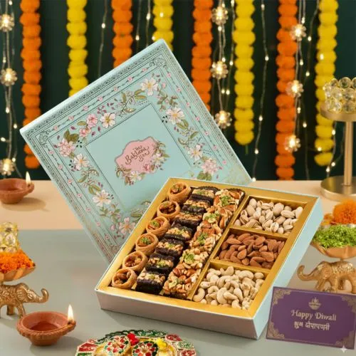 Phool Assorted Baklava  N  Dryfruit Hamper Box