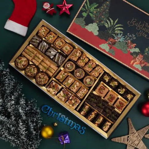 Luxurious Christmas Chocolate Baklava Treats