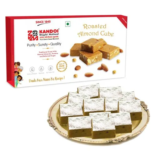 Roasted Almond Cube from Kandoi Bhogilal Mulchand