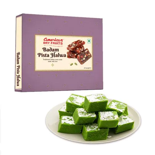 Badam Pista Halwa from American Dry Fruits
