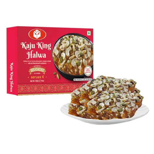 Kaju King Halwa from Mohanlals Mithaiwala