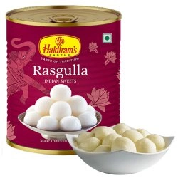 Deliver Online Haldiram Rasgulla