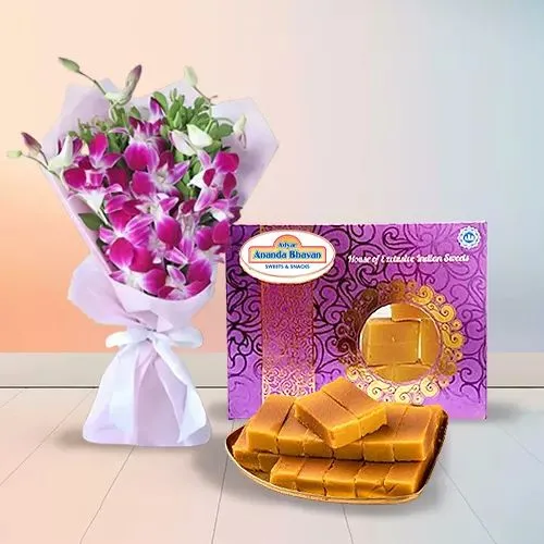 Orchid Bliss  N  Mysore Pak Treat