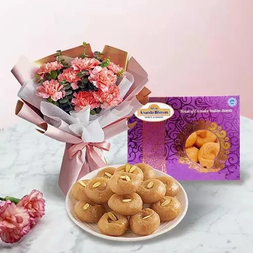 Carnation Charm  N  Badusha Combo