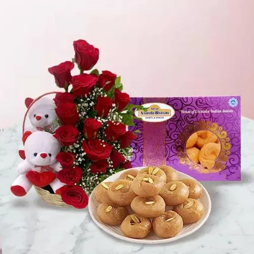 Classy Roses N Sweet Gifts