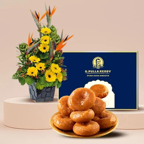 Mixed Flowers  N  Royal Badusha