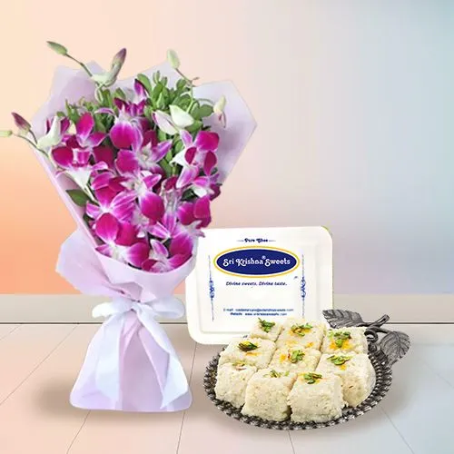 Orchid Elegance  N  Kalakand Bliss