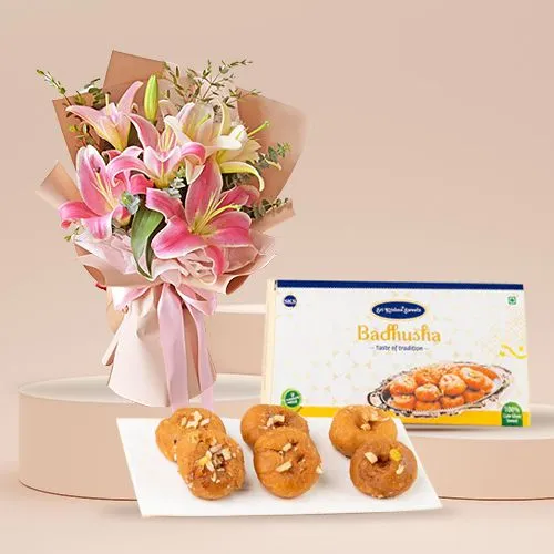 Lily Charm  N  Badusha Treat