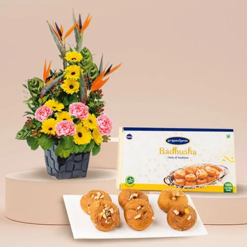 Floral Charm  N  Badusha Combo