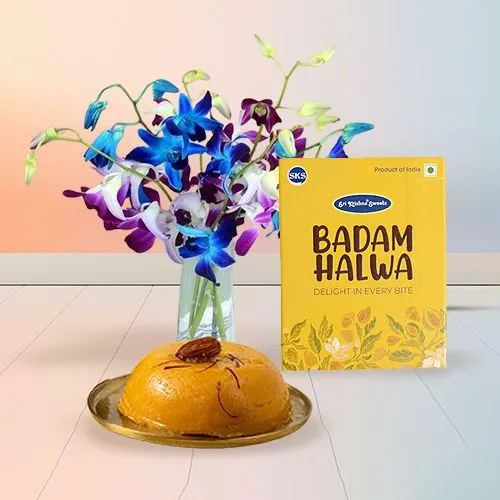 Orchid Charm N Badam Halwa Delight