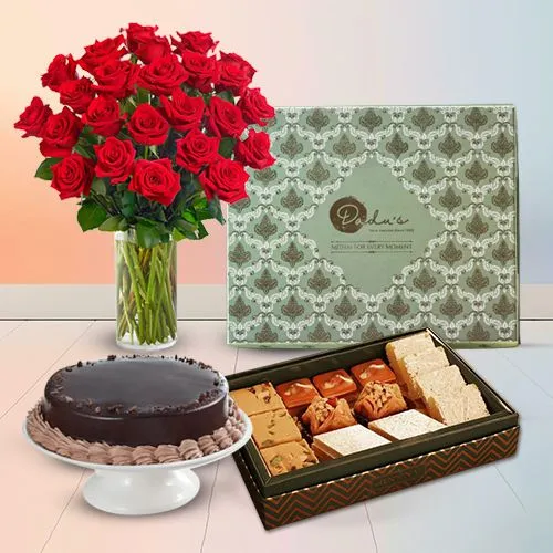 Roses N Sweetness Delight