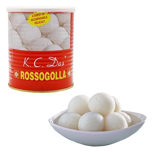 Canned Rossogolla from K.C.Das